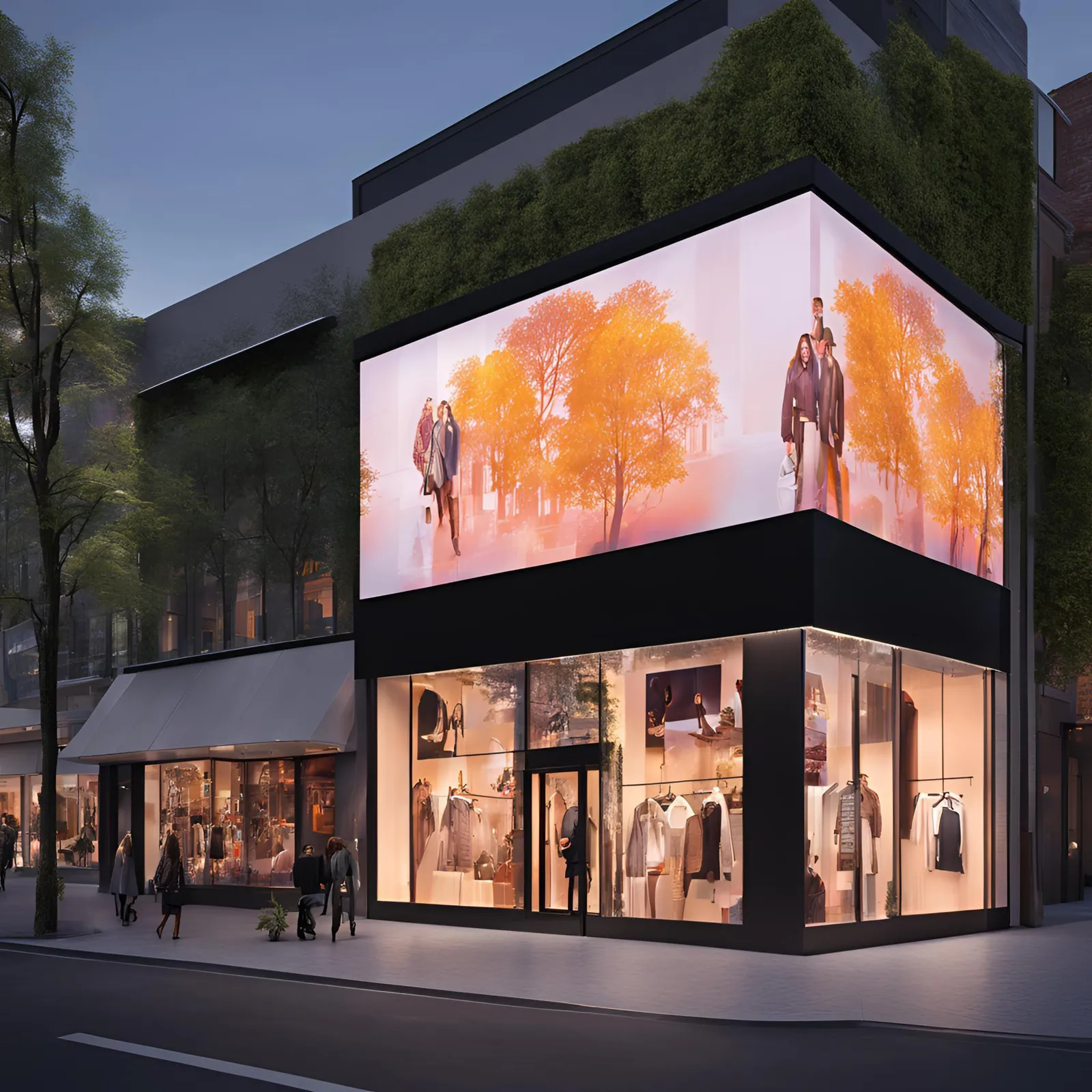 Ledwall da esterno ad alta luminosità